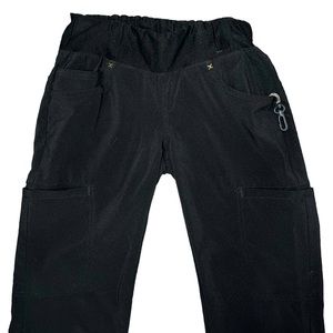 I flex Cherokee Black scrub pants, Size XXS Petite